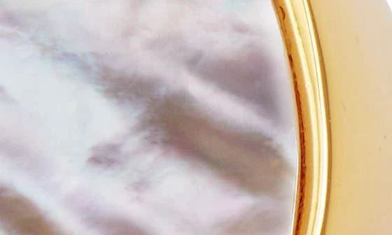 商品Savvy Cie Jewels|18K Yellow Gold Plated Mother of Pearl Ring,价格¥62,第3张图片详细描述