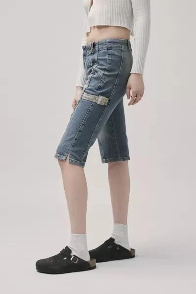 商品BDG|BDG Utility Capri Jean,价格¥529,第4张图片详细描述