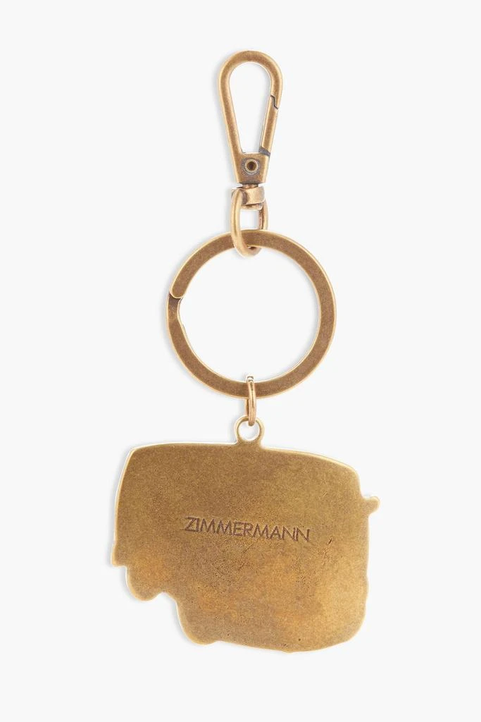 商品Zimmermann|Gold-tone enamel keychain,价格¥112,第2张图片详细描述