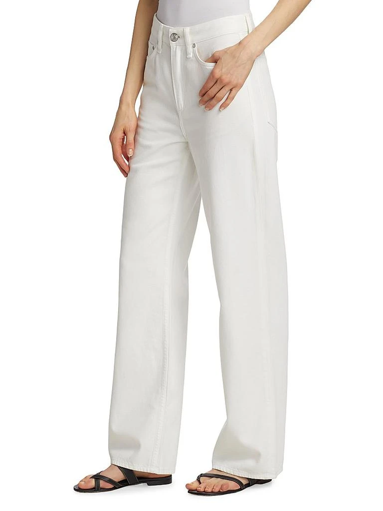 商品Rag & Bone|Featherweight Logan Mid-Rise Wide-Leg Jeans,价格¥1927,第4张图片详细描述