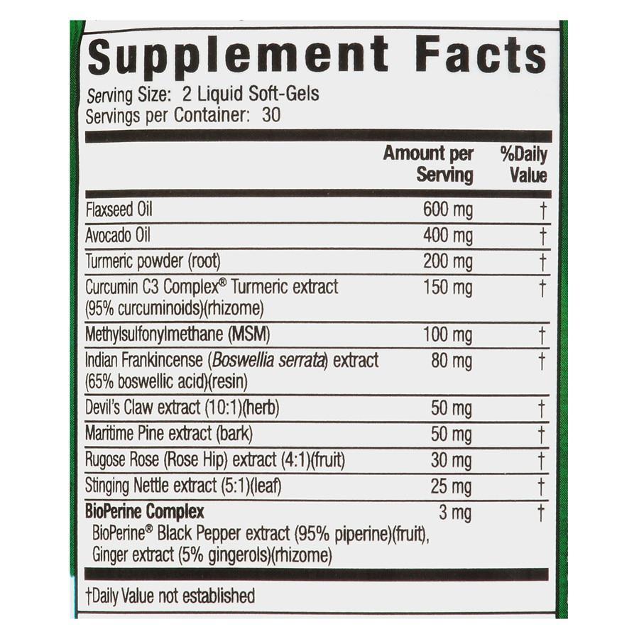 商品Irwin Naturals|Whole-Body Turmeric Extra Liquid Softgels,价格¥147,第4张图片详细描述