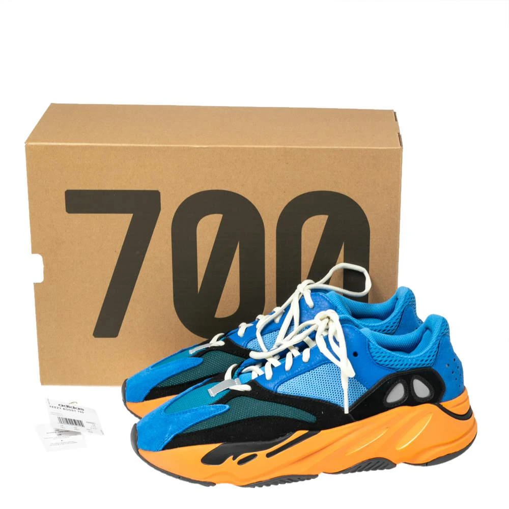 Yeezy x Adidas Multicolor Mesh and Suede Boost 700 Wave Runner Sneakers Size 44 2/3 商品