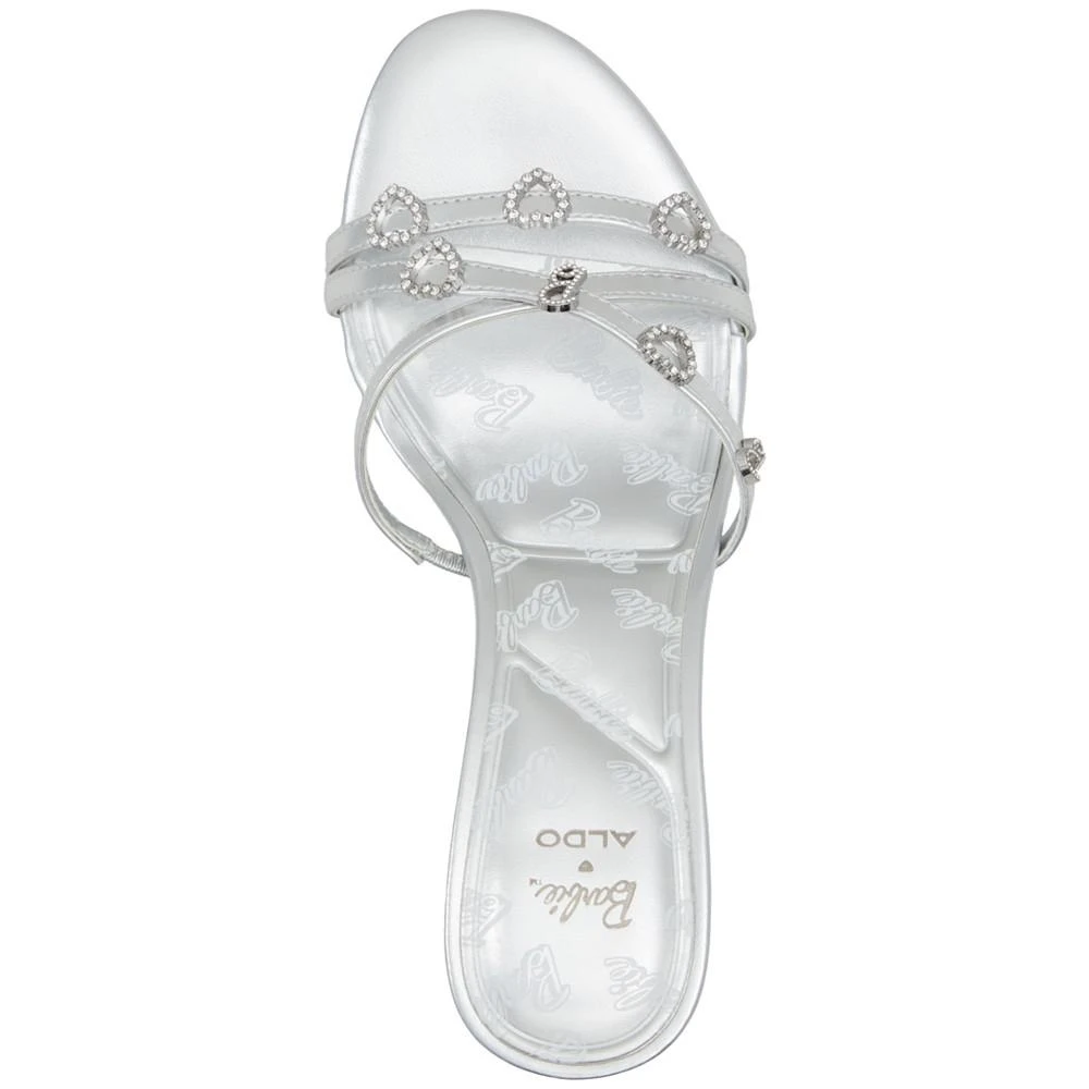 商品ALDO|Women's Barbiemule Strappy Kitten Heel Sandals,价格¥902,第4张图片详细描述