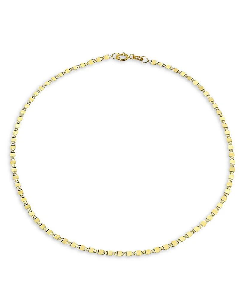 商品Zoe Lev|14K Yellow Gold Mirror Chain Link Bracelet,价格¥1615,第1张图片