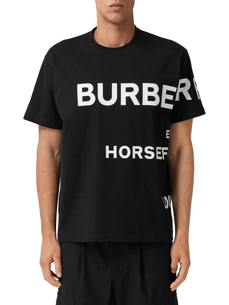 商品Burberry|Harlford Logo Boxy T-Shirt,价格¥3827,第3张图片详细描述