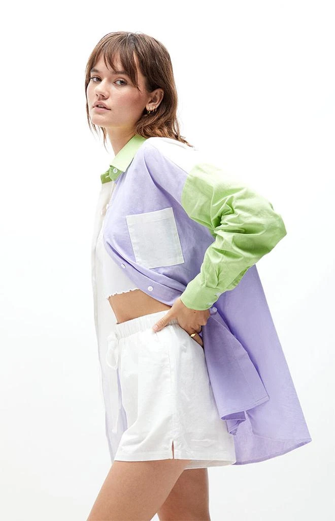 商品Charlie Holiday|Romi Button Down Shirt,价格¥572,第3张图片详细描述