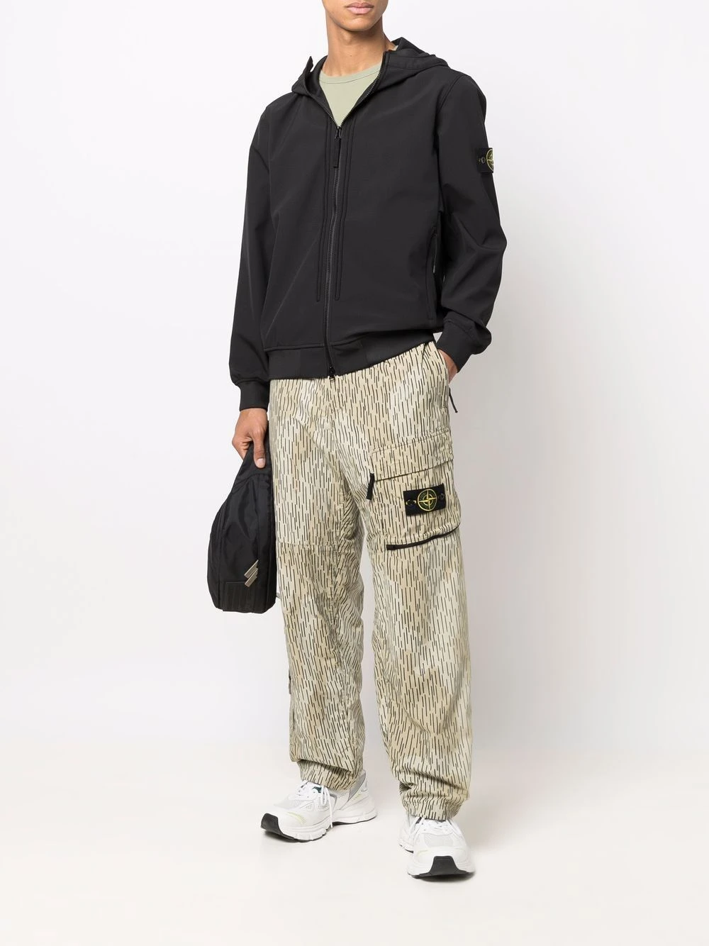 商品【商品预售7天】 Stone Island|Stone Island 男士西服 761540427V0029 黑色,价格¥2488,第5张图片详细描述