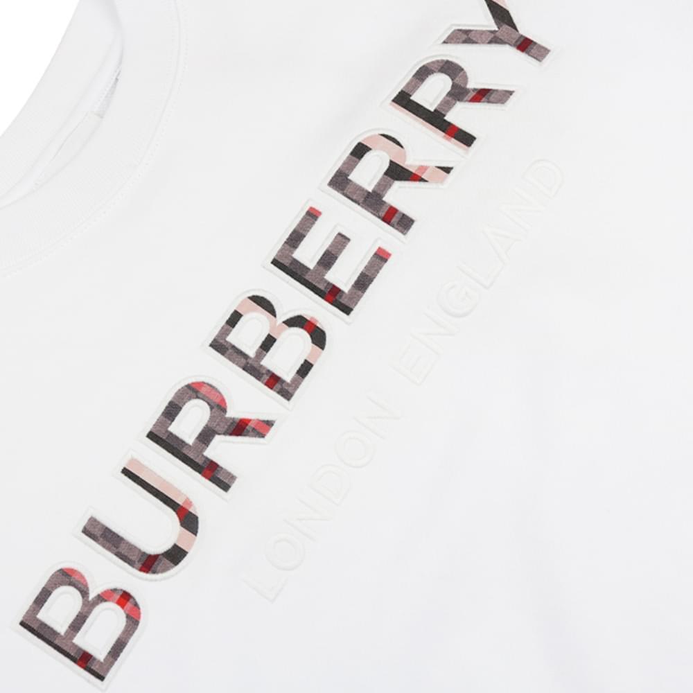 商品Burberry|White Eugene Sweatshirt,价格¥1545,第4张图片详细描述