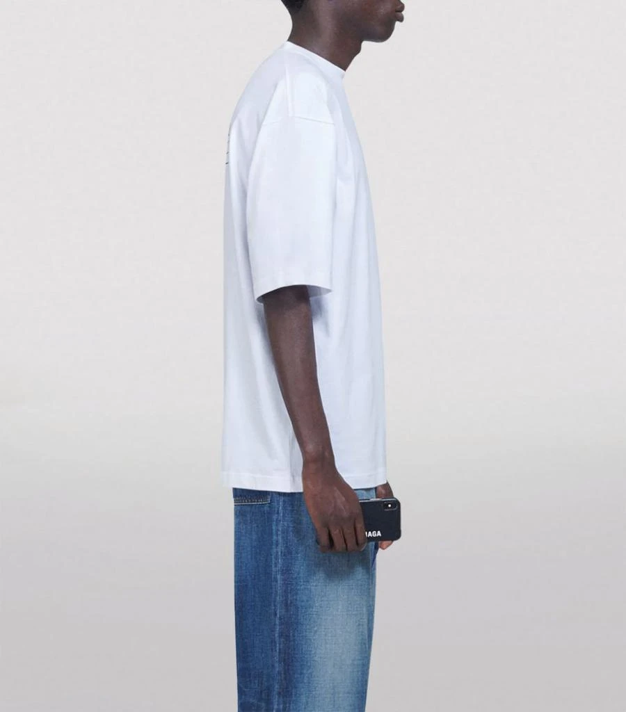 商品Balenciaga|Political Campaign T-Shirt,价格¥5906,第3张图片详细描述
