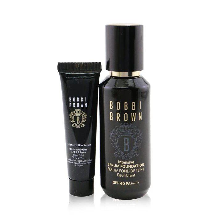 商品Bobbi Brown|Bobbi Brown 密集修护精华套装：虫草粉底液 - # W-016  30ml + 精华底霜 15ml -W-016  30ml + 精华底霜 15ml(2pcs),价格¥783,第1张图片