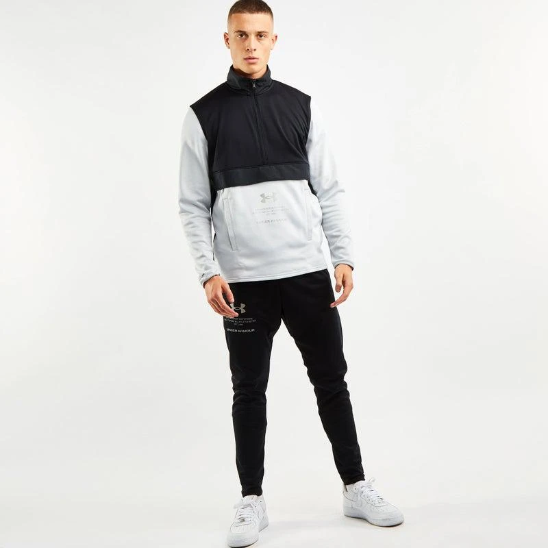 商品Under Armour|Under Armour Fleece 1/2 Zip - Men Track Tops,价格¥656,第2张图片详细描述