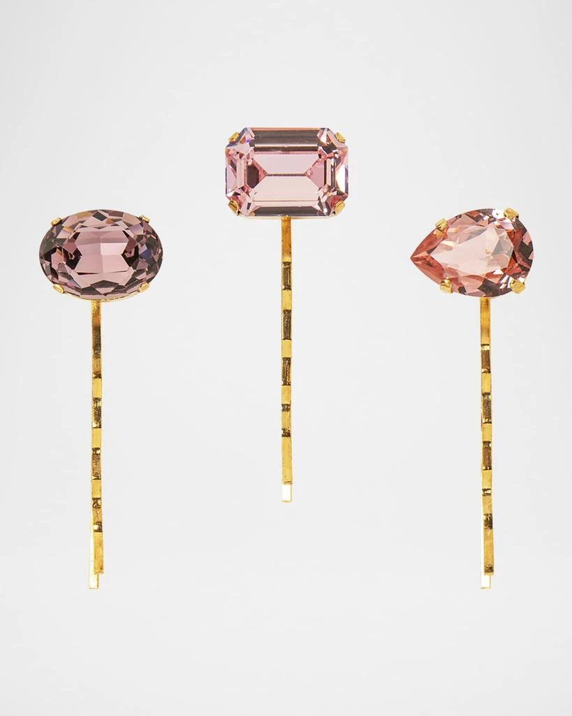 商品Jennifer Behr|Karina Bobby Pins, Set of 3,价格¥1833,第1张图片