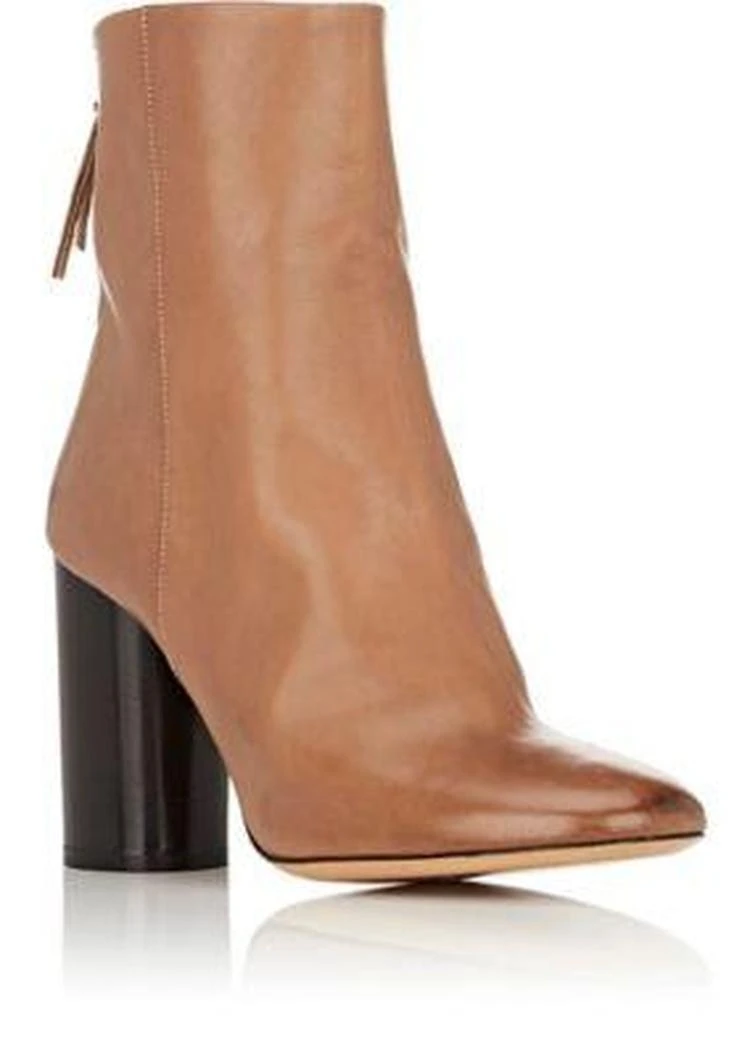 商品Isabel Marant|Garett Leather Ankle Boots,价格¥2671,第2张图片详细描述