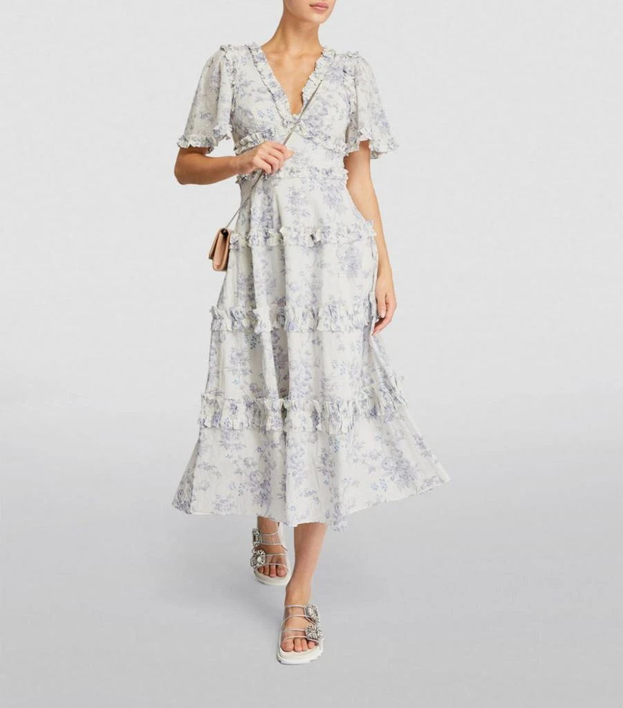 商品Needle & Thread|Rambling Roses Midi Dress,价格¥1690,第2张图片详细描述