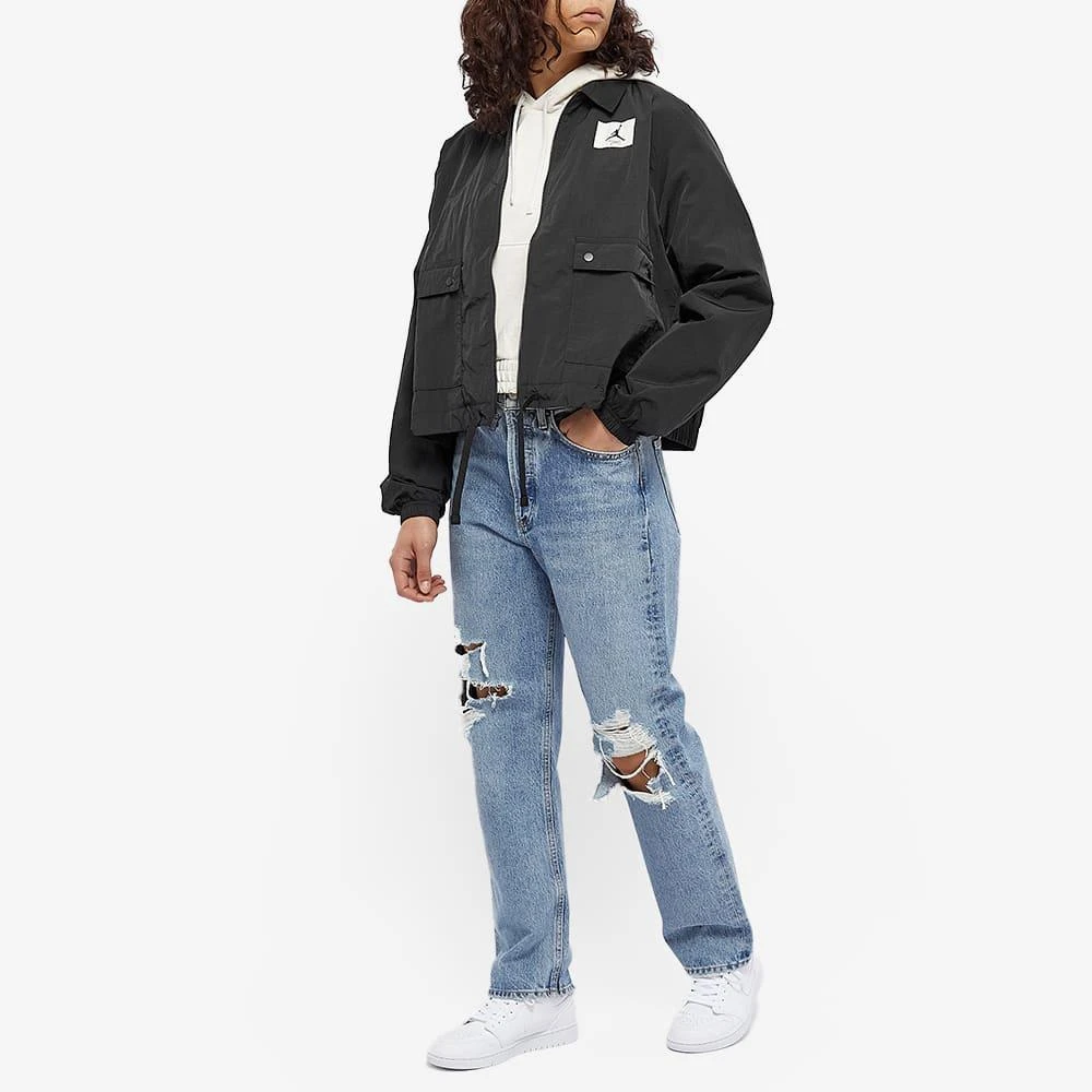 商品Jordan|Air Jordan Woven Zip Jacket,价格¥518,第5张图片详细描述