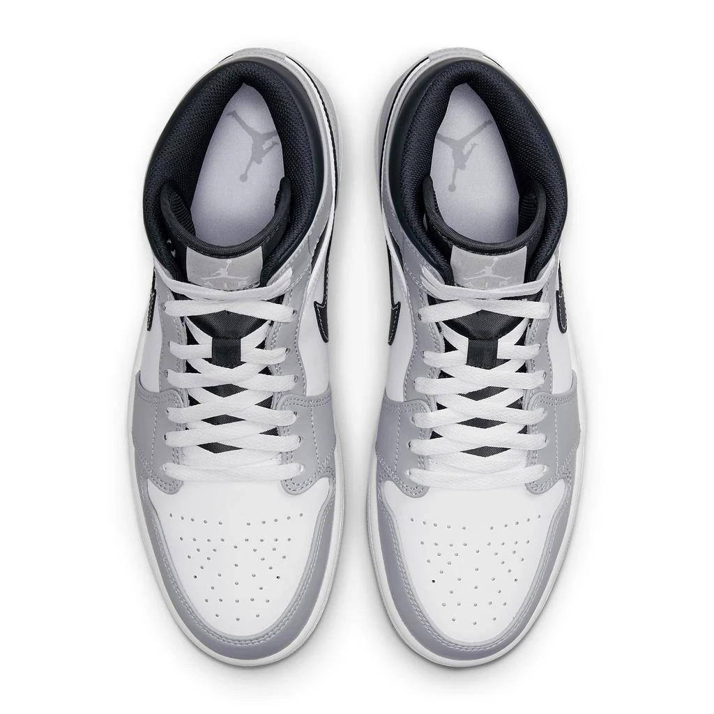 商品Jordan|Air Jordan 1 Mid Light Smoke Grey Anthracite,价格¥1813,第3张图片详细描述