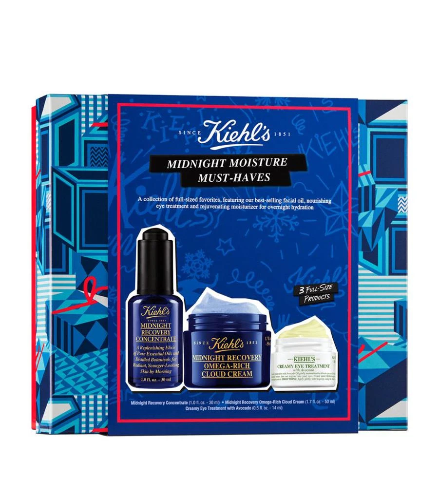 商品Kiehl's|Midnight Moisture Must-Haves Gift Set,价格¥928,第1张图片