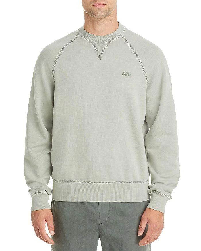 商品Lacoste|Relaxed Fit Topstitched Sweatshirt,价格¥870,第1张图片详细描述