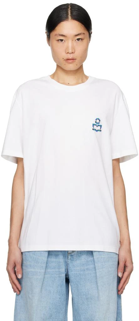 商品Isabel Marant|White Hugo T-Shirt,价格¥1289,第1张图片