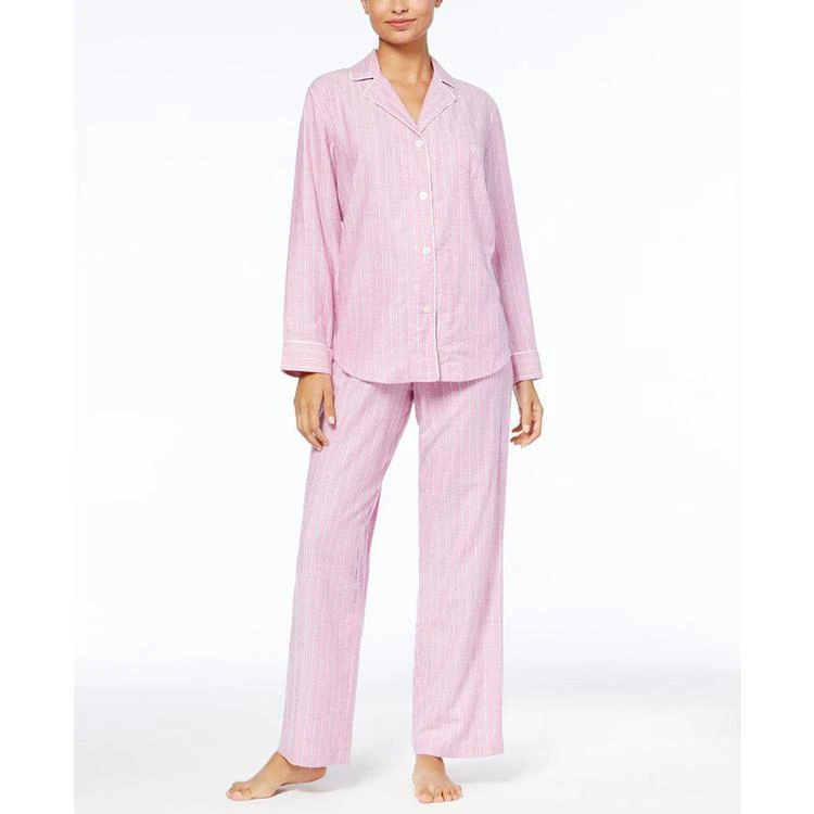 商品Ralph Lauren|条纹睡衣套装,价格¥390,第1张图片