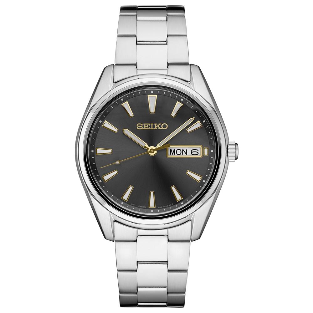 Men's Essential Stainless Steel Bracelet Watch 40.2mm商品第1张图片规格展示