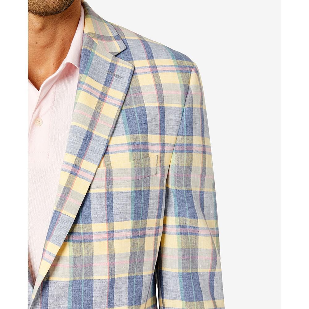 商品Club Room|Men's Classic-Fit Patterned Sport Coat, Created for Macy's,价格¥505,第6张图片详细描述