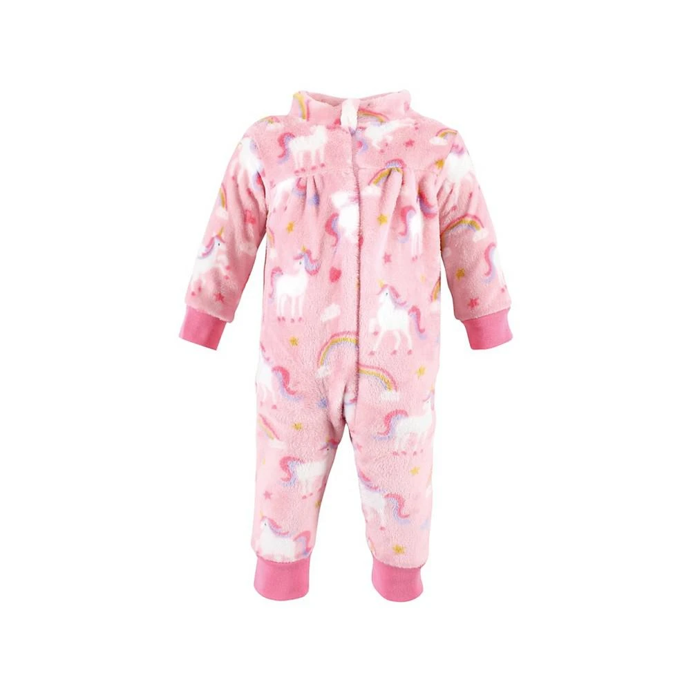 商品Hudson|Baby Girls Plush Long Sleeve Jumpsuits, Pack of 2,价格¥211,第3张图片详细描述