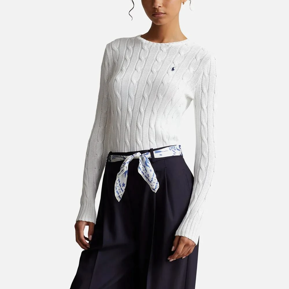 商品Ralph Lauren|Polo Ralph Lauren Julianna Cable Knit Cotton Jumper,价格¥1828,第1张图片