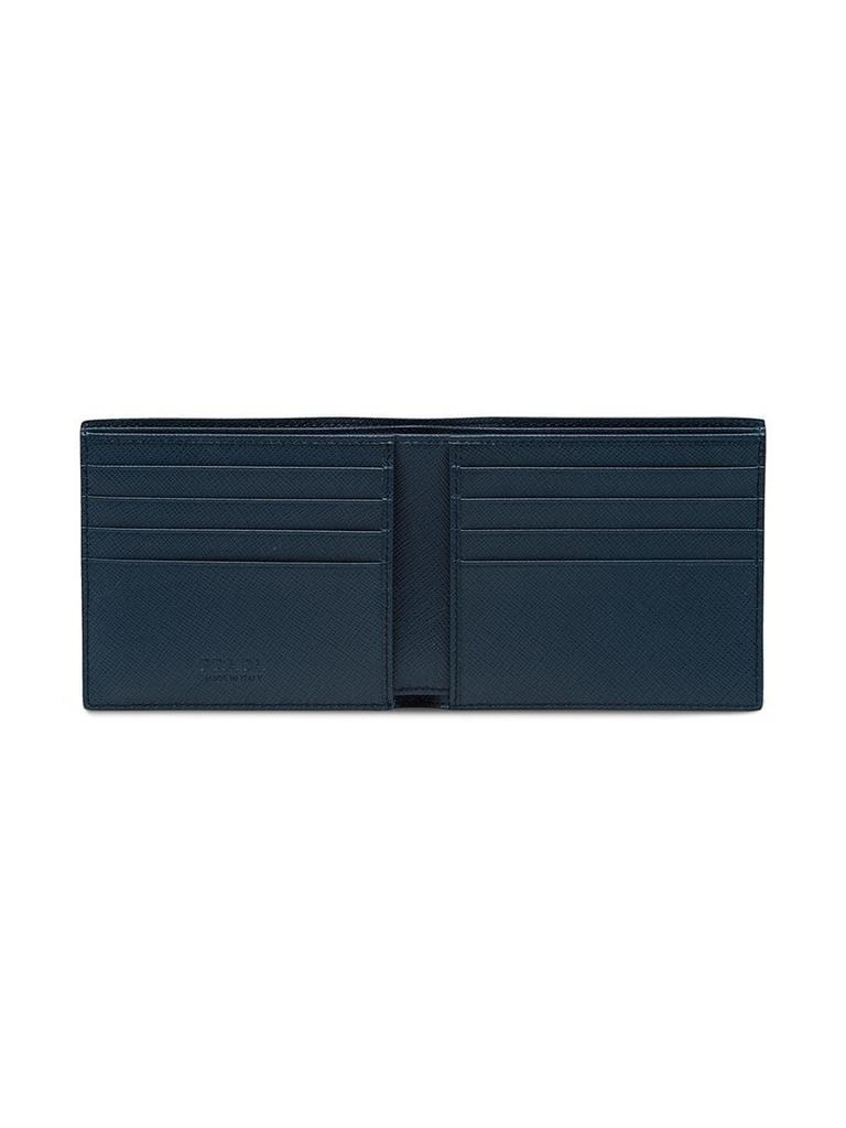 商品Prada|Prada Men's  Blue Leather Wallet,价格¥4272,第5张图片详细描述