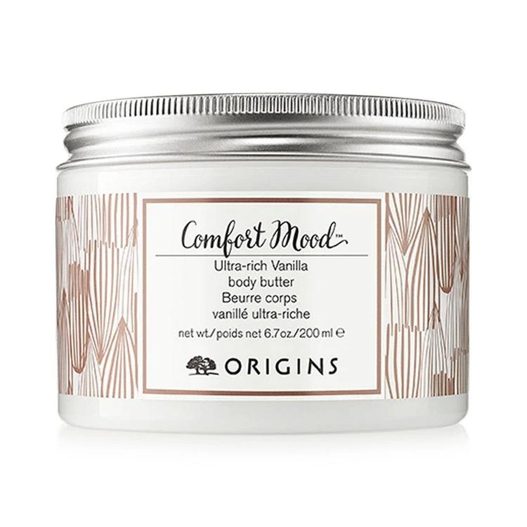 商品Origins|Comfort Mood Ultra-Rich Vanilla Body Butter, 6.7 oz,价格¥277,第1张图片