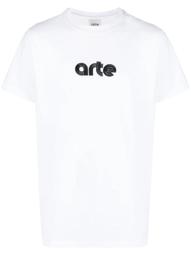 商品ARTE ANTWERP|ARTE ANTWERP TAUT EMBROI LOGO T-SHIRT,价格¥570,第1张图片