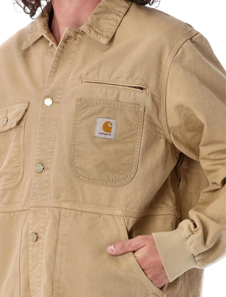 商品Carhartt WIP|Carhartt WIP Logo Patch Long-Sleeved Shirt Jacket,价格¥1163,第5张图片详细描述