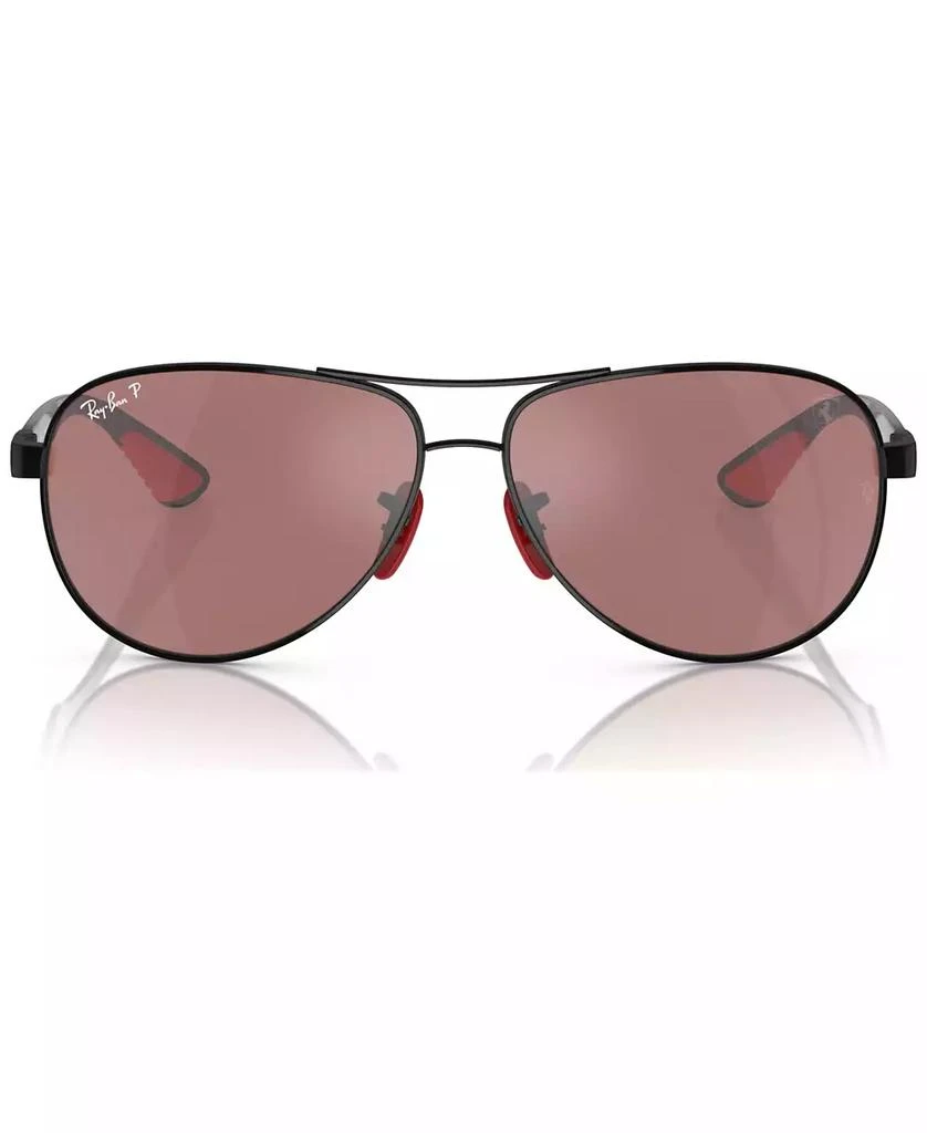 商品Ray-Ban|Men's Polarized Sunglasses, RB8331M Scuderia Ferrari Collection,价格¥2835,第3张图片详细描述