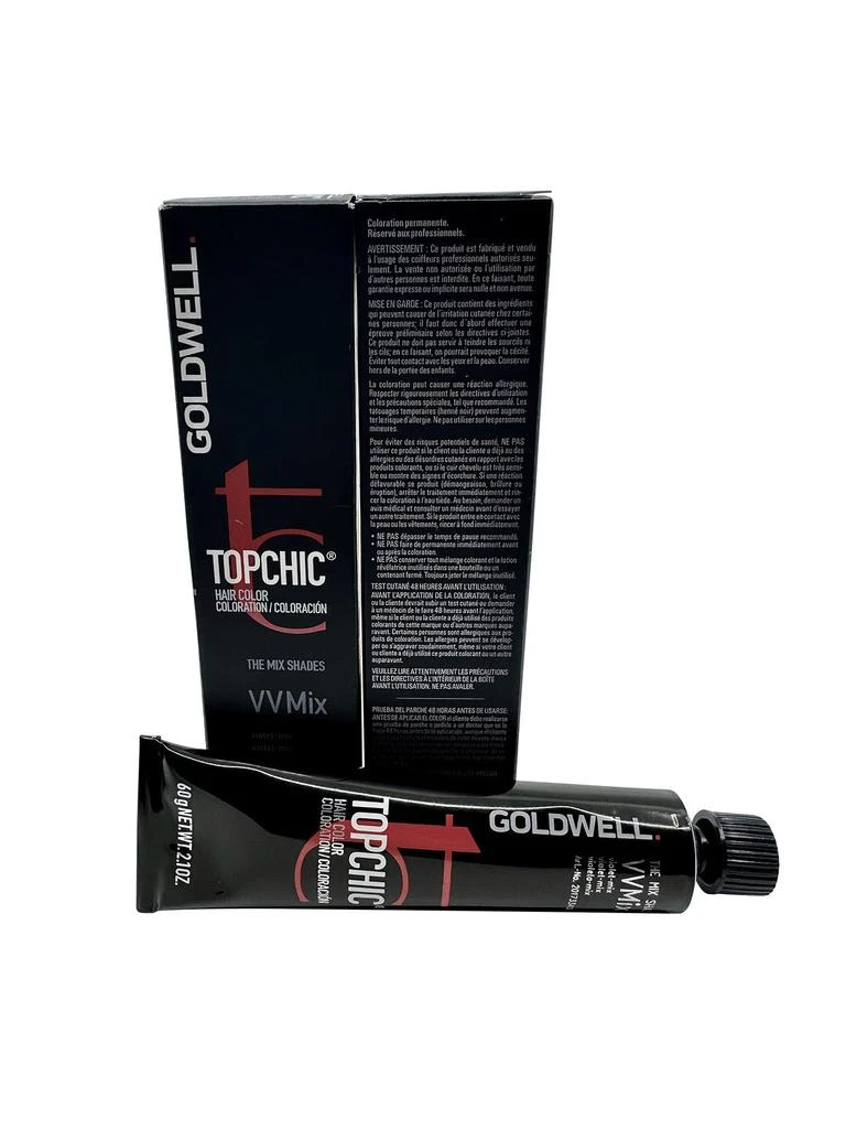 商品GOLDWELL|Goldwell Topchic Hair Color The Mix Shades VV Mix Violet Mix 2.1 OZ Set of 2,价格¥315,第2张图片详细描述