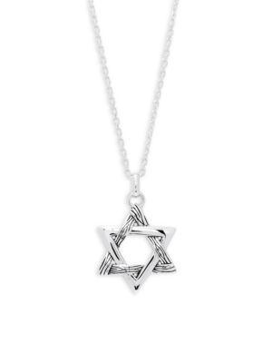 商品Effy|Sterling Silver Star Pendant Necklace,价格¥592,第1张图片