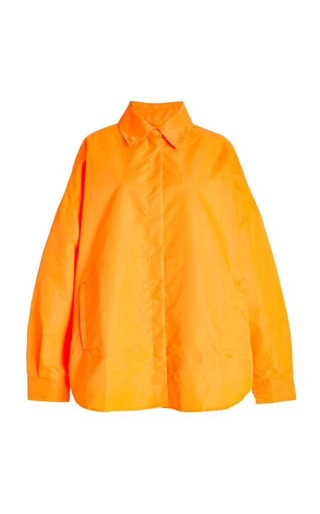 商品The Frankie Shop|The Frankie Shop - Women's Perla Oversized Shirt Jacket - Orange - XS/S - Moda Operandi,价格¥586,第1张图片