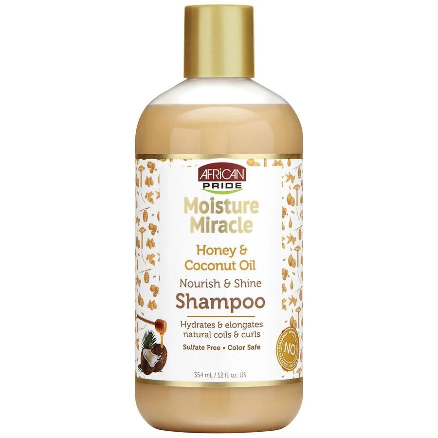商品African Pride|Moisturizing Shampoo Honey & Coconut Oil,价格¥41,第1张图片
