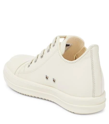 商品Rick Owens|Strobe leather sneakers,价格¥3499,第3张图片详细描述