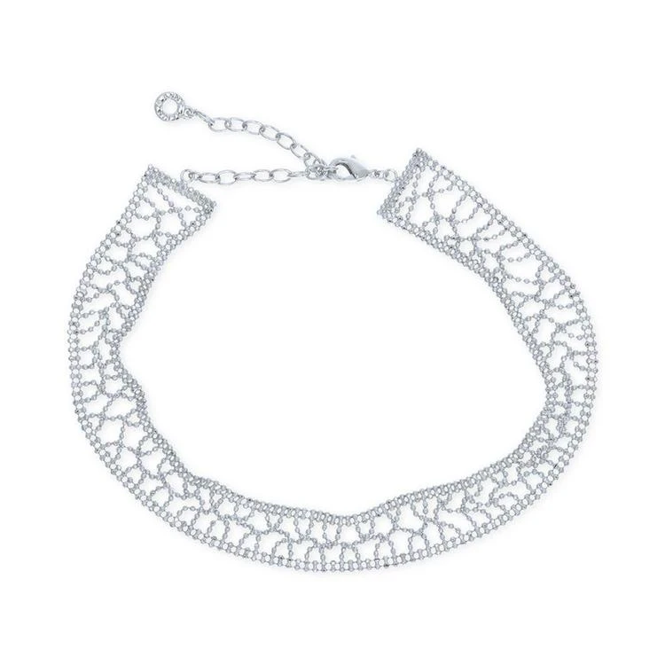 商品Anne Klein|Crochet Chain Choker Necklace,价格¥87,第2张图片详细描述