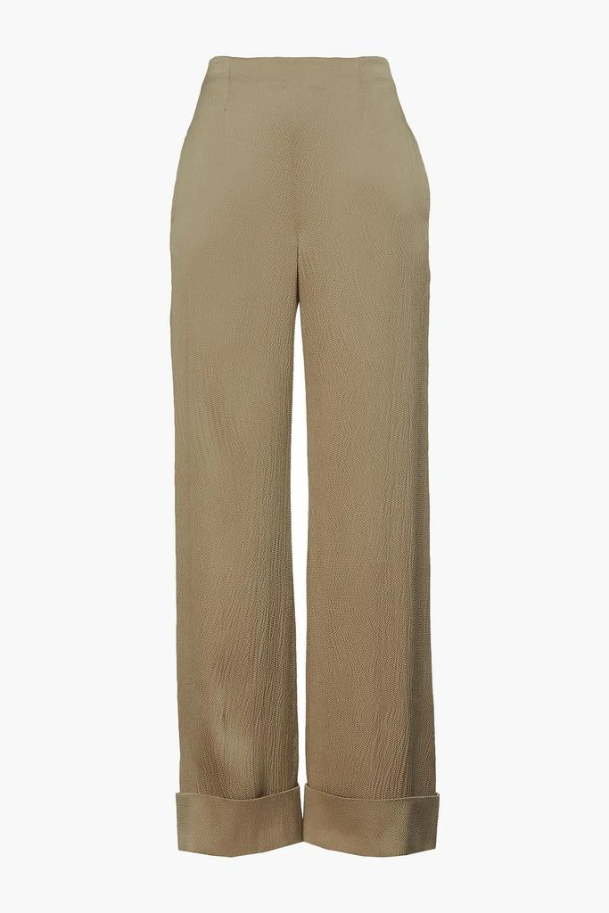 商品ROLAND MOURET|Fraser hammered silk-blend satin wide-leg pants,价格¥1777,第3张图片详细描述