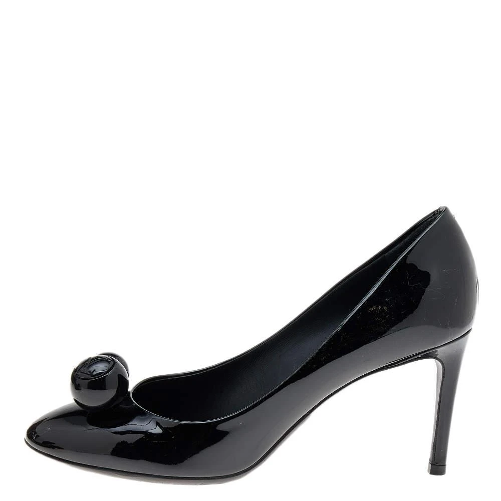商品[二手商品] Louis Vuitton|Louis Vuitton Black Patent Leather Betty Pumps Size 36,价格¥1283,第2张图片详细描述