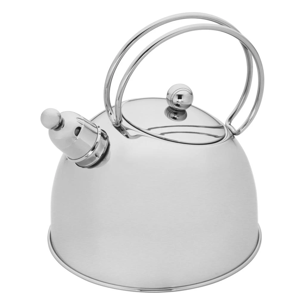 商品Demeyere|Resto 2.5-qt Stainless Steel Whistling Tea Kettle,价格¥794,第1张图片