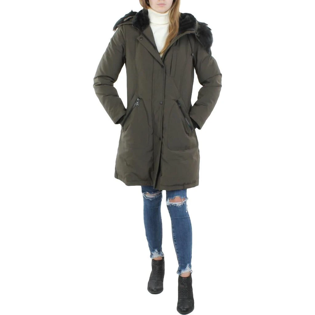 商品Vince Camuto|Vince Camuto Womens Warm Midi Down Coat,价格¥554,第1张图片
