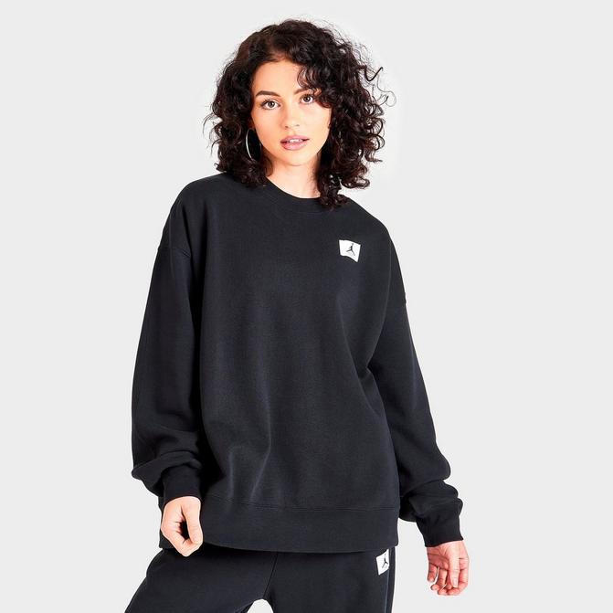 Women's Jordan Flight Fleece Crewneck Sweatshirt商品第1张图片规格展示