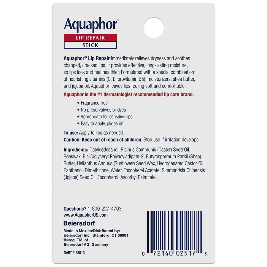 商品Aquaphor|Lip Repair Stick,价格¥92,第2张图片详细描述