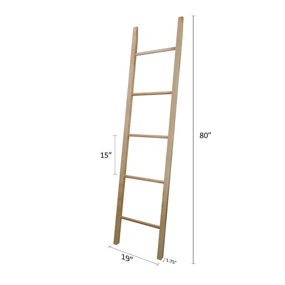 商品American Trails|Decorative Ladder with Solid American Maple,价格¥787,第3张图片详细描述