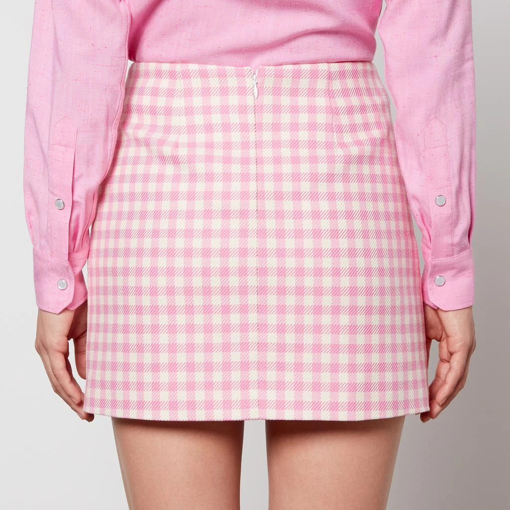 商品AMI|AMI Cotton and Wool-Blend Gabardine Mini Skirt,价格¥531,第2张图片详细描述