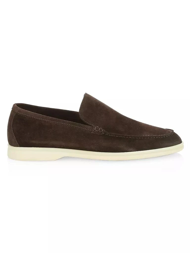 商品Loro Piana|Summer Walk Suede Loafers,价格¥7346,第1张图片详细描述