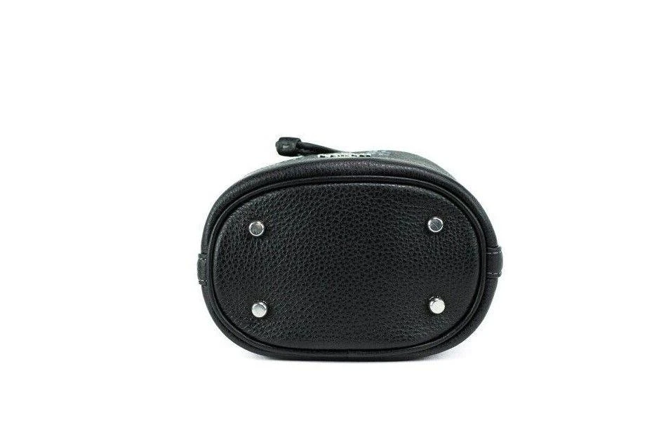 商品[二手商品] Coach|COACH Dempsey 15 Small Snowflake Print Graphite Coated Canvas Bucket Women's Bag,价格¥2329,第2张图片详细描述