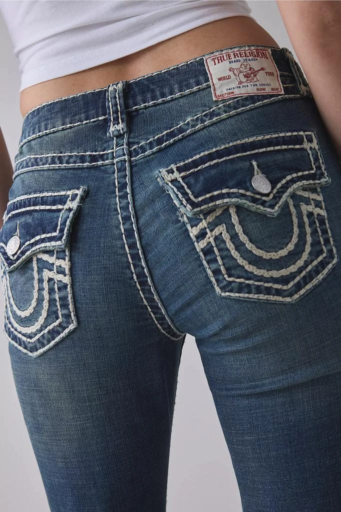 商品True Religion|True Religion Billie Super T Mid-Rise Straight Jean,价格¥221,第2张图片详细描述